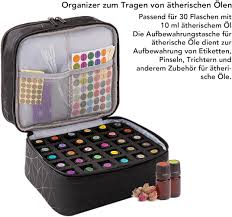 KGMCARE - Sac à Huile Essentielle pour 30 Bouteilles