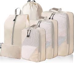 LUOBITO : Organisateur de Valise avec 6 Cubes de Compression