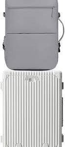 Valise Rigide Extensible avec Porte-Gobelet et Support Téléphone