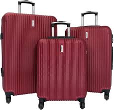 Valises Bordeaux TR10593 - Set de 3