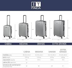 ITACA - Grande Valise Rigide à 4 Roulettes