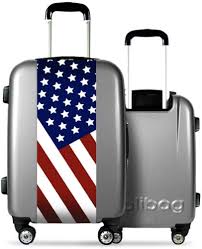 Calibag Valise Cabine USA Gris - Élégance Pratique