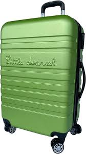 Valise Cabine Rigide 55 cm Little Marcel - Vert Anis