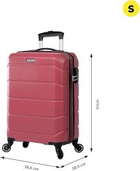 Valise Rigide Rayatta Décor Rose - TOTTO