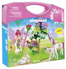 Valisette Fée et Licornes - Jeu de Construction Playmobil