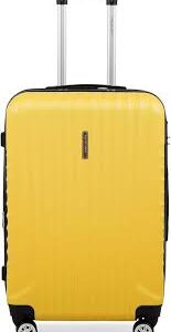 Valise ABS Moyenne 66cm Jaune - TRAVEL ONE