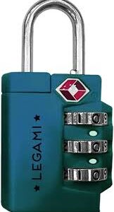 Cadenas TSA Bleu Pétrole pour Valise - Legami
