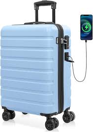 Valise Trolley Cabine AnyZip avec USB