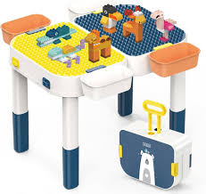 RedCrab : Table de Jeux Multi-Activités pour Enfants