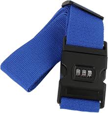 Sangle de Bagage Antivol TSA 3 Chiffres - 2m x 5cm