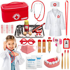 Malette de Médecin en Bois pour Enfants - Sundaymot