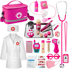 Malette de Docteur en Bois pour Enfants - EFO SHM