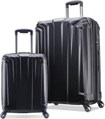 Ensemble de Valises Rigides Extensibles Samsonite Endure - Noir avec Port USB