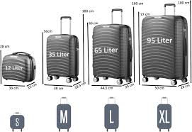 Zelsius : Lot de 4 Valises Rigides en ABS avec Serrure à Combinaison