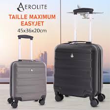 Valise Aerolite 45x36x20cm pour easyJet - Ultra Légère en ABS