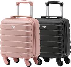 Ensemble de Valises Légères Flight Knight FK80 - Rose et Noir