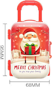 Mini Valises de Noël : Boîte à Trésors pour Enfants