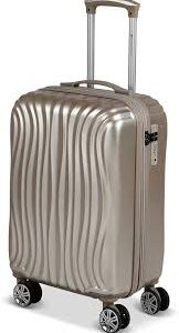 Valise Cabine Rigide 55cm Platine - Champagne
