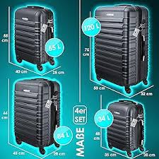 Set de 4 Valises Rigides KESSER®