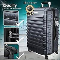 KESSER® Valise Rigide avec Balance et Étiquette de Voyage
