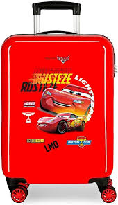 Valise de Cabine Rusteze Cars Rouge 38x55x20