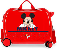 Valise Enfant Mickey Rouge 50x38x20 cm