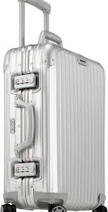 Valise Rimowa Topas Cabine Aluminium Multiroues Argentée