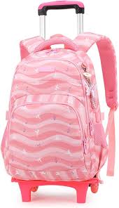 Sac à Dos Trolley Fille - Idéal pour l'École et le Voyage