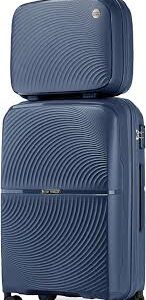 Set de Valises Rigides Légères British Traveller - 2 pièces avec Serrure TSA
