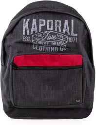 Kaporal Sac à Dos Enfant Moyen - Gris Foncé