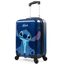 Valise Rigide Disney Stitch 49 cm - 30 L avec 4 Roues