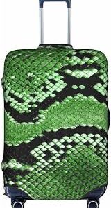 Housse de Valise Vert Serpent