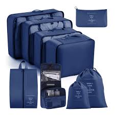 Lot de 9 Organiseurs de Valise