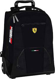 Sac à Dos Trolley Scuderia Noir Ferrari