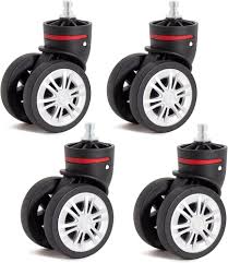 Roues de Valise Todeco - Lot de 4
