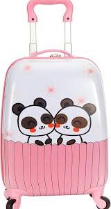 Valise Enfant Panda Rose 48 cm - Madisson Snowball