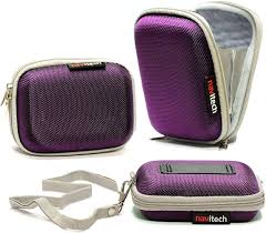 Étui Rigide Violet Navitech pour Appareil Photo