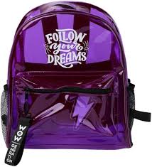 Sac à Dos Transparent Multicolore WOW GENERATION KIDS 32 cm