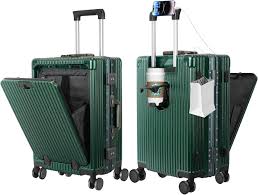 Valise Cabine Rigide LAZEYARD avec Porte-Gobelet