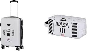 Valise Cabine NASA - ABS 4 Roues + Trousse de Toilette