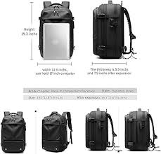 Sac à Dos Extensible Vacpack 60 L avec Compression