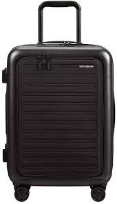 Valise Rigide Samsonite Stackd 55cm 4 Roues Noir
