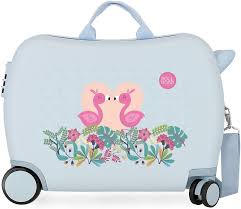 Valise Enfant Roll Road Pelican Love Bleu 50 cm