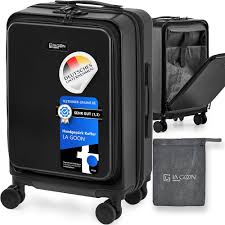 Valise à Main LA GOON - Diamant Noir 20'' avec Poche Avant