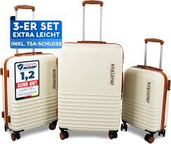 Set Valise Cabine SCHWANFELD® avec Serrure TSA
