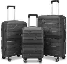 Set de 3 Valises Antivol en Polypropylène
