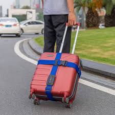 Sangle de Valise Réglable avec Verrou TSA