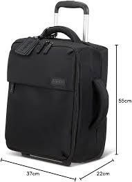 Valise Pliable Plume Cabine Noir - Lipault