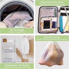 Lot de 5 Sacs à Linge Maillés BoxLegend