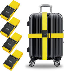 Sangles de Bagage Sécurisées - Lot de 4